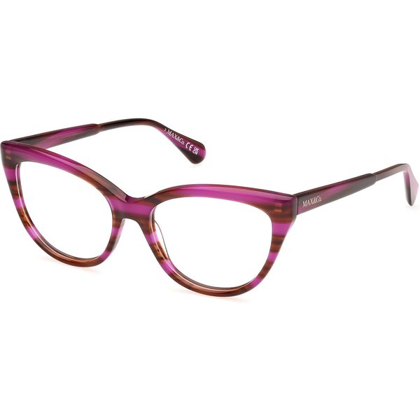 Max & Co. MO5131 080 Women’s Eyeglasses Purple Size 53 - Blue Light Block Available