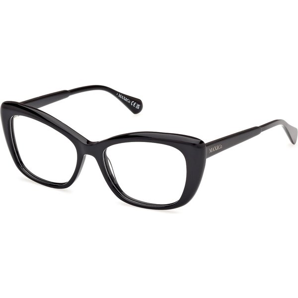 Max & Co. MO5143 001 Women’s Eyeglasses Black Size 52 - Blue Light Block Available