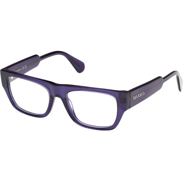Max & Co. MO5167 090 Women’s Eyeglasses Blue Size 51 - Blue Light Block Available