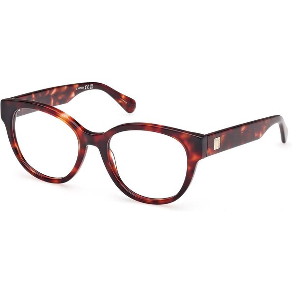 Max & Co. MO5180 054 Women’s Eyeglasses Tortoiseshell Size 49 - Blue Light Block Available