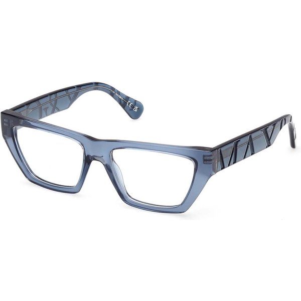 Max & Co. MO5185 090 Women’s Eyeglasses Blue Size 52 - Blue Light Block Available