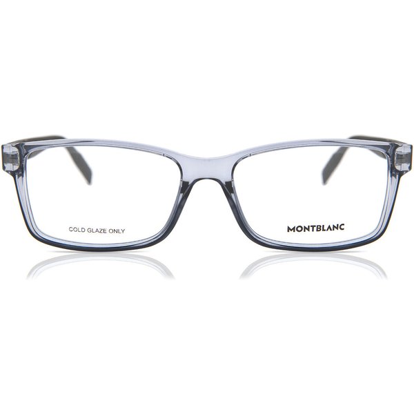 Montblanc MB0066O 003 Men's Eyeglasses Clear Size 56 - Blue Light Block Available