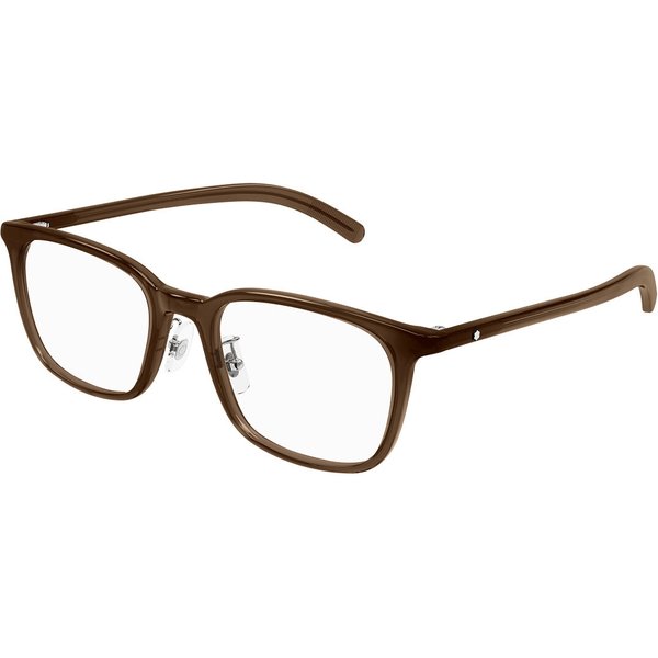 Montblanc MB0418OJ アジアフィット 003 サングラス - 男性用 - 茶色