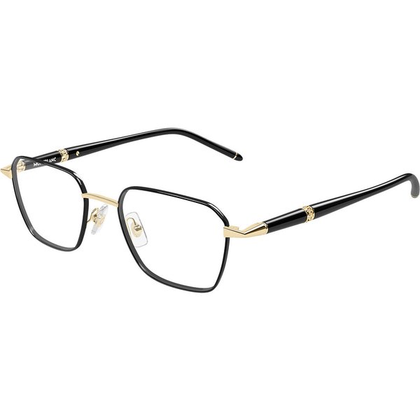Montblanc MB0485O 001 Men's Eyeglasses Gold Size 51 - Blue Light Block Available