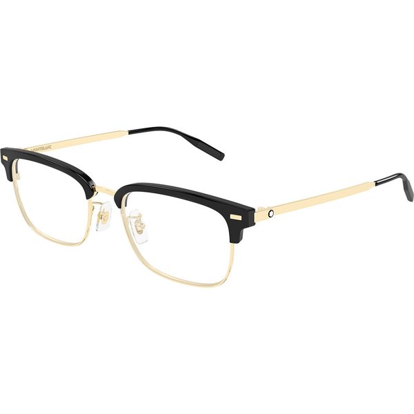 Montblanc MB0493OJ Asian Fit 001 Men's Eyeglasses Size 55 - Blue Light Block Available
