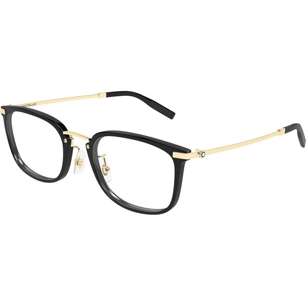Montblanc MB0494OJ アジアフィット 001 サングラス - 男性用 -