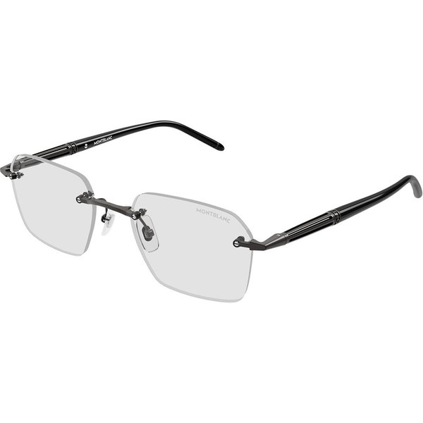 Montblanc MB0526S 005 Men's Eyeglasses Gunmetal Size 54 - Blue Light Block Available