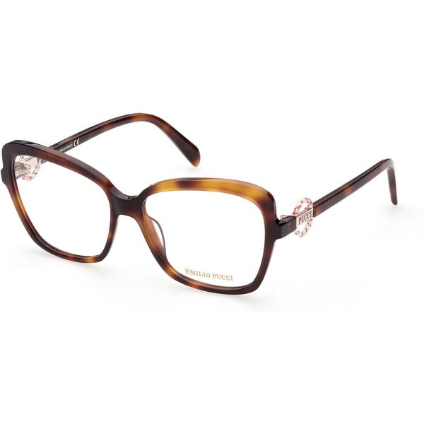 Pucci Emilio Pucci EP5175 052 Women’s Eyeglasses Tortoiseshell Size 55 - Blue Light Block Available