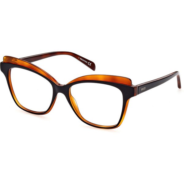 Pucci Emilio Pucci EP5198 004 Women’s Eyeglasses Brown Size 54 - Blue Light Block Available