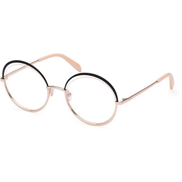 Pucci Emilio Pucci EP5207 005 Women’s Eyeglasses Rose-Gold Size 53 - Blue Light Block Available