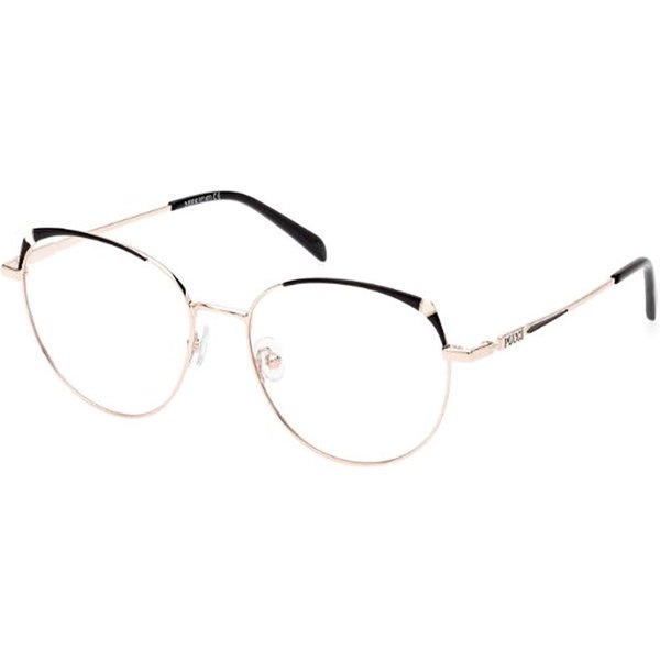 Pucci Emilio Pucci EP5209 028 Women’s Eyeglasses Rose-Gold Size 55 - Blue Light Block Available