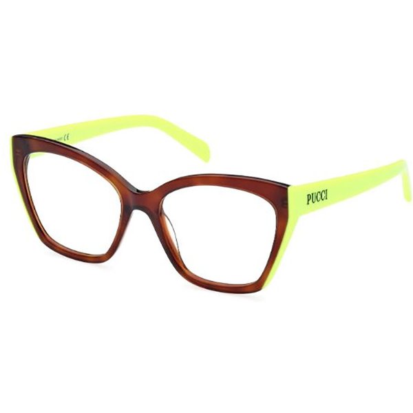 Pucci Emilio Pucci EP5216 053 Women’s Eyeglasses Tortoiseshell Size 53 - Blue Light Block Available