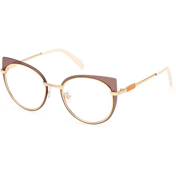 Pucci Emilio Pucci EP5220 047 Women’s Eyeglasses Brown Size 51 - Blue Light Block Available
