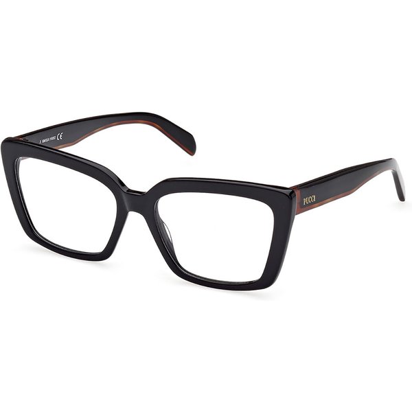 Pucci Emilio Pucci EP5224 001 Women’s Eyeglasses Black Size 55 - Blue Light Block Available