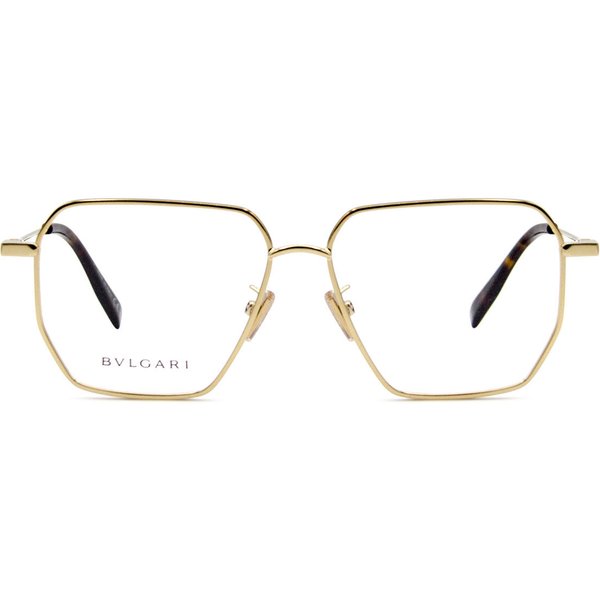 Bvlgari BV50040F 033 Men's Eyeglasses Gold Size 54 - Blue Light Block Available