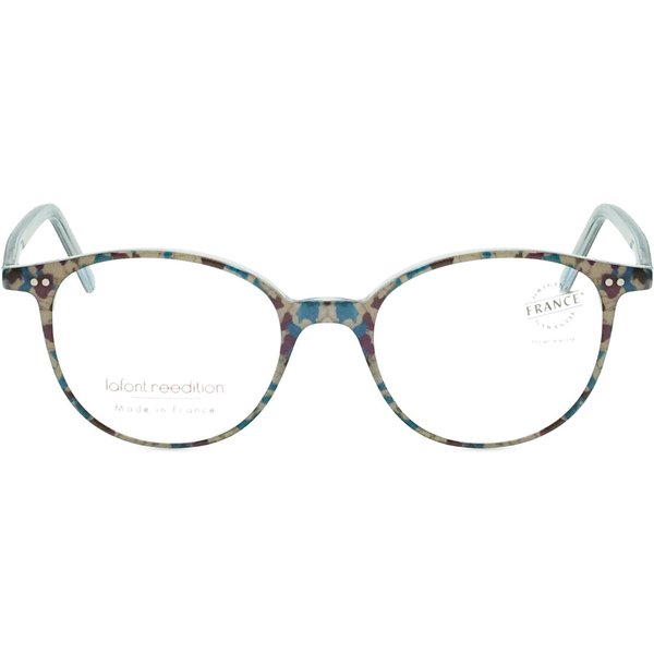 Lafont Heritiere 3153 Men's Eyeglasses Blue Size 49 - Blue Light Block Available