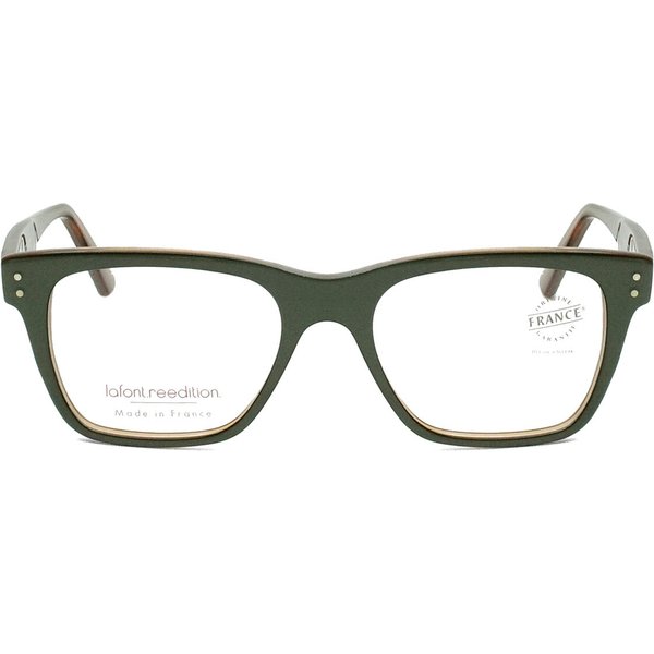Lafont Intermezzo 4054 Men's Eyeglasses Black Size Standard - Blue Light Block Available
