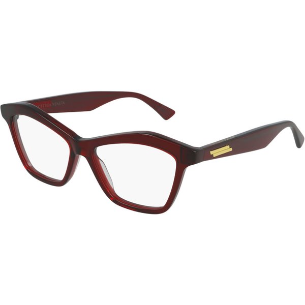 Bottega Veneta BV1096O 003 Women’s Eyeglasses Red Size 54 - Blue Light Block Available