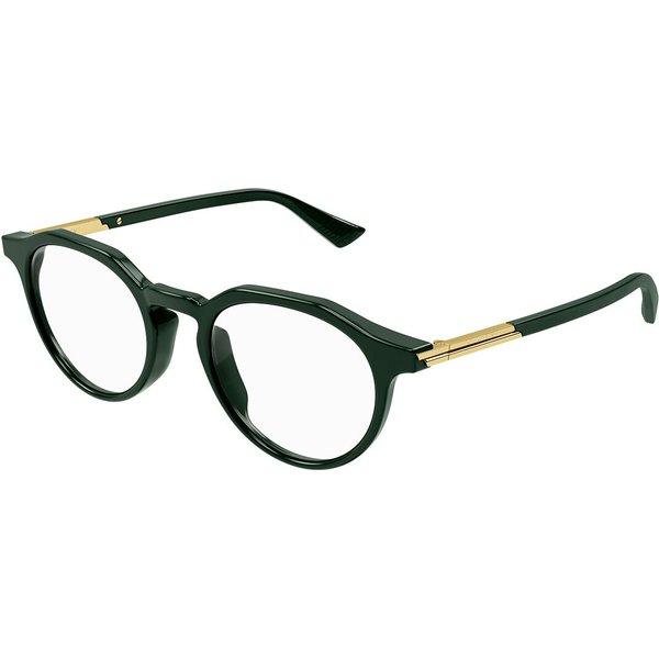 Bottega Veneta BV1263O 004 Men's Eyeglasses Green Size 48 - Blue Light Block Available