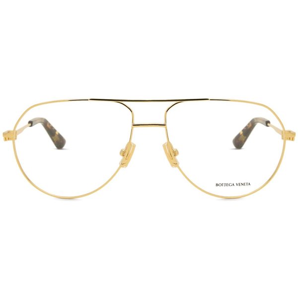 Bottega Veneta BV1302O 001 サングラス - 男性用 - 金色