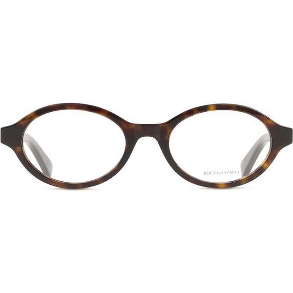 Bottega Veneta BV1367O 002 Women’s Eyeglasses Tortoiseshell Size 50 - Blue Light Block Available