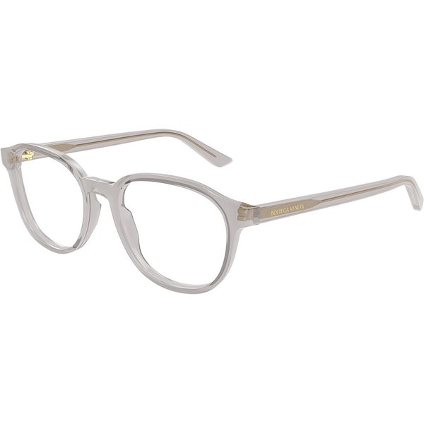 Bottega Veneta BV1312O 011 Men's Eyeglasses Clear Size 52 - Blue Light Block Available