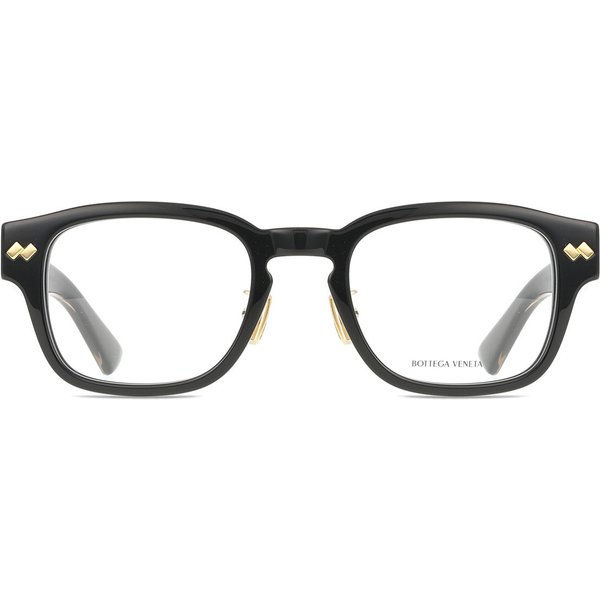 Bottega Veneta BV1404OA Asian Fit 001 Men's Eyeglasses Black Size 50 - Blue Light Block Available