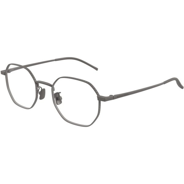 Bottega Veneta BV1423OA アジアフィット 003 サングラス - 男性用 - Silver