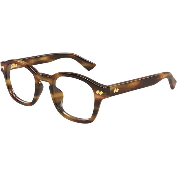 Bottega Veneta BV1445OA Asian Fit 002 Men's Eyeglasses Size 51 - Blue Light Block Available