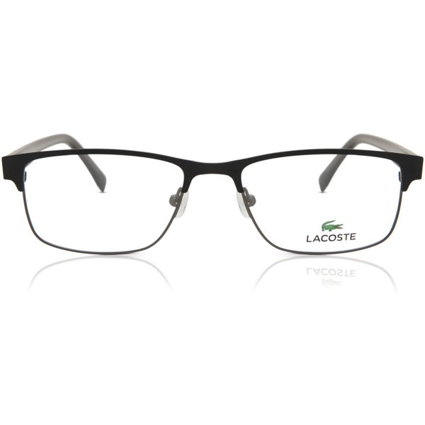 Lacoste L2217 N 001 Men's Eyeglasses Black Size 52 - Blue Light Block Available