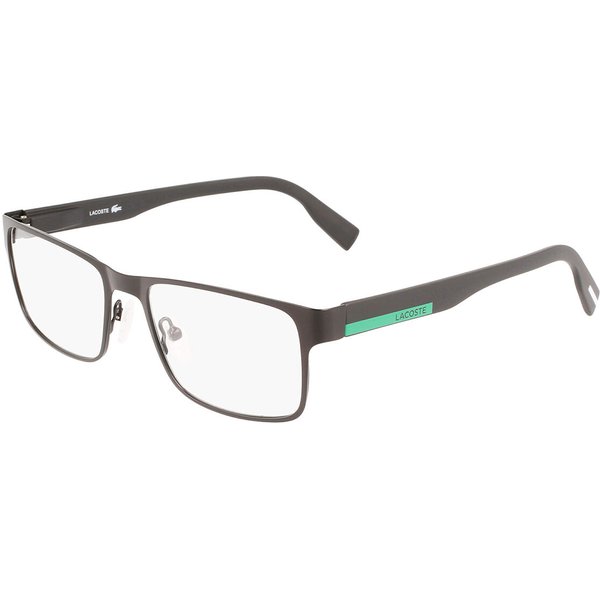 Lacoste L2283 002 Men's Eyeglasses Black Size 55 - Blue Light Block Available