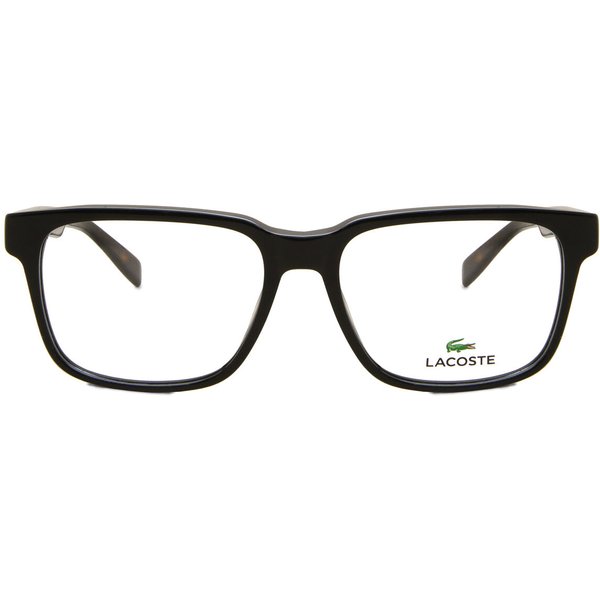 Lacoste L2908 001 Men's Eyeglasses Black Size 55 - Blue Light Block Available