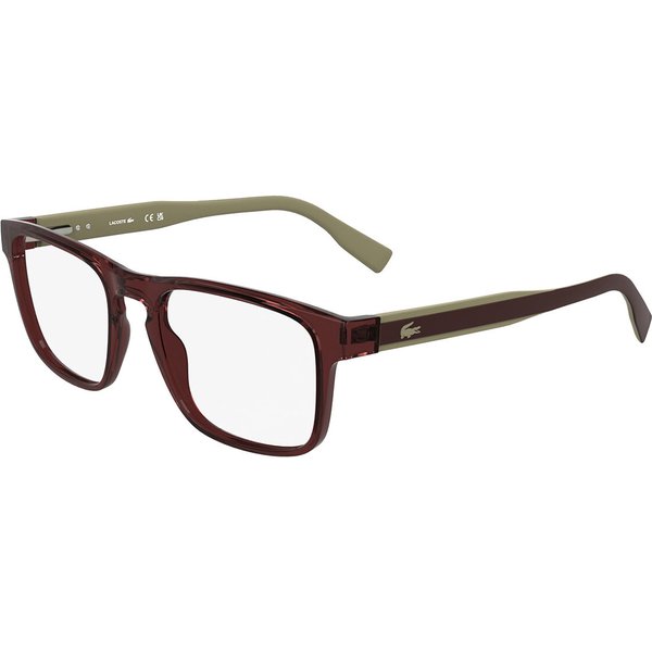 Lacoste L2972 601 Men's Eyeglasses Clear Size 54 - Blue Light Block Available