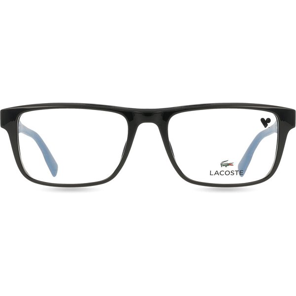Lacoste L2973 001 Men's Eyeglasses Black Size 56 - Blue Light Block Available