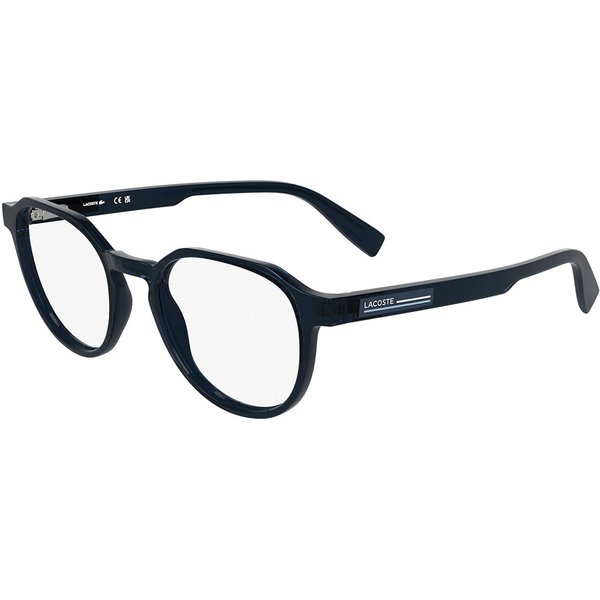 Lacoste L2980 N 410 Men's Eyeglasses Blue Size 51 - Blue Light Block Available
