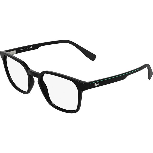 Lacoste L4006 001 Men's Eyeglasses Black Size 53 - Blue Light Block Available