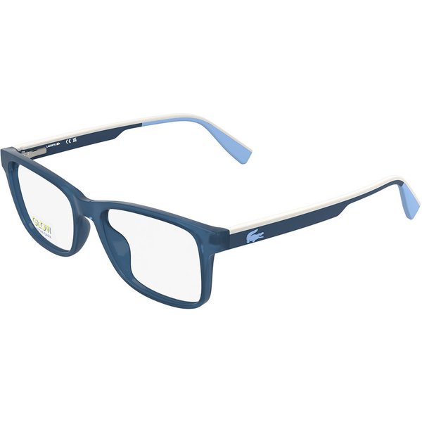 Lacoste L3665 400 Men's Eyeglasses Blue Size 50 - Blue Light Block Available