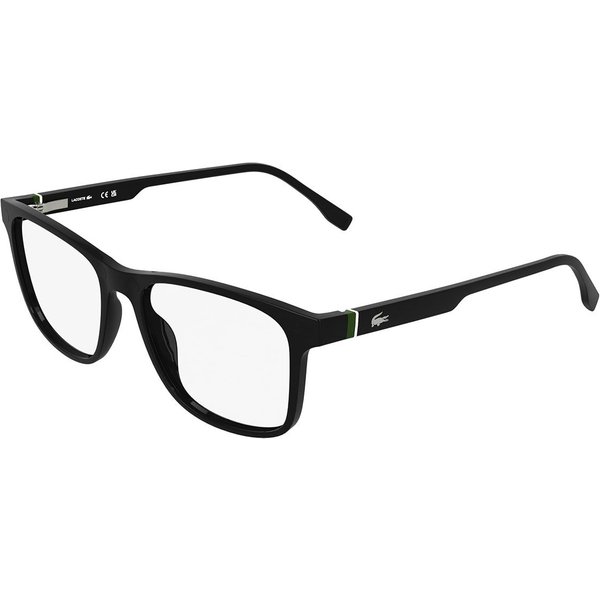 Lacoste L4007MAG-SET With Clip-On 001 Men's Eyeglasses Black Size 54 - Blue Light Block Available