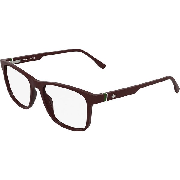 ラコステ Lacoste L4007MAG-SET With Clip-On 601 サングラス - 男性用 - バーガンディ
