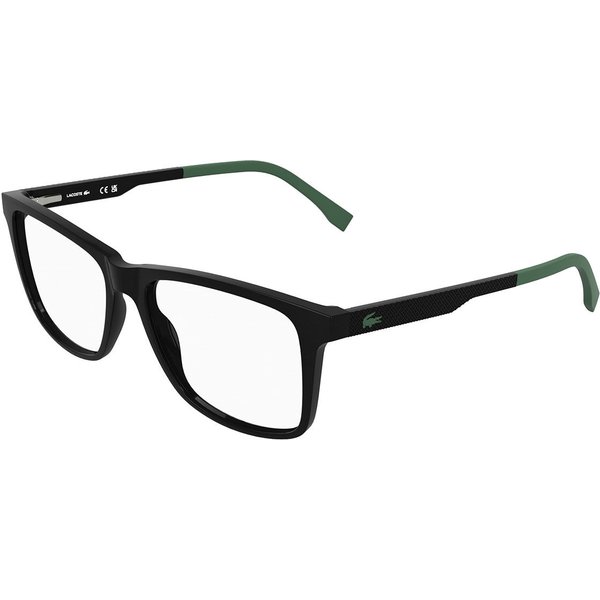 Lacoste L4013 001 Men's Eyeglasses Black Size 55 - Blue Light Block Available