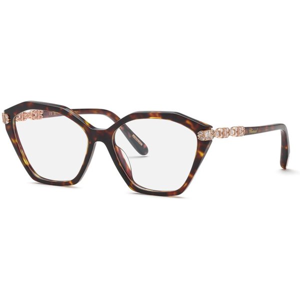 Chopard VCH403S 0909 Men's Eyeglasses Tortoiseshell Size 55 - Blue Light Block Available