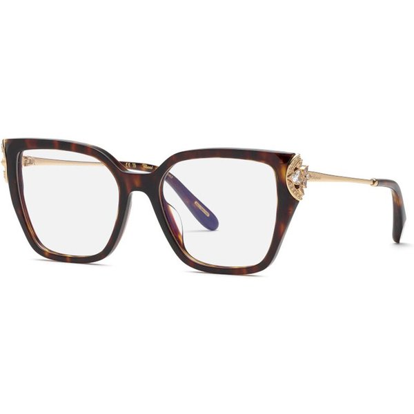 Chopard VCH402S 0909 Women’s Eyeglasses Tortoiseshell Size 53 - Blue Light Block Available