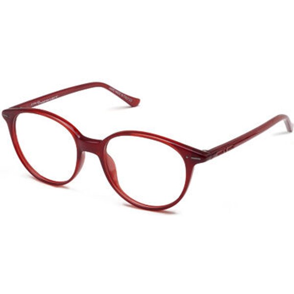 Italia Independent II 5706 051.GLS Men's Eyeglasses Red Size 50 - Blue Light Block Available