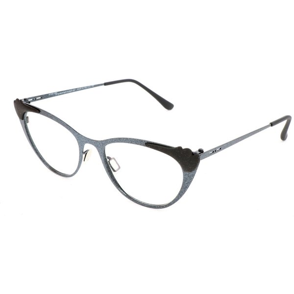 Italia Independent I-I ADEL 5228 THIN 009.GLT Women’s Eyeglasses Grey Size 50 - Blue Light Block Available