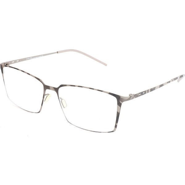 Italia Independent I-I MOD 5210 I-THIN METAL 096.000 Men's Eyeglasses Grey Size Standard - Blue Light Block Available
