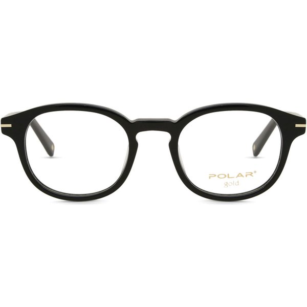 Polar GOLD 23 77 Men's Eyeglasses Black Size 49 - Blue Light Block Available