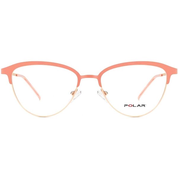 Polar 539 With Clip-On 23 Men's Eyeglasses Gold Size 53 - Blue Light Block Available