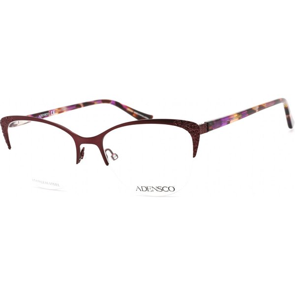 Adensco AD 241 0U7I Women’s Eyeglasses Purple Size 52 - Blue Light Block Available