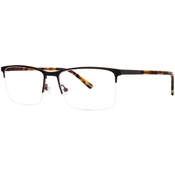 Jhane Barnes Spinoff Black Men's Eyeglasses Black Size 57 - Blue Light Block Available