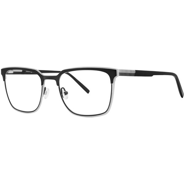 Jhane Barnes Extremum Forest Men's Eyeglasses White Size 53 - Blue Light Block Available
